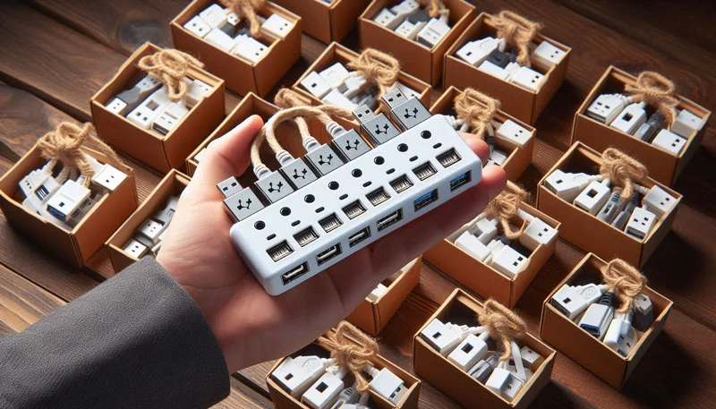 خرید عمده هاب و تبدیل USB