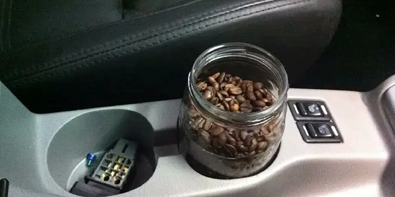 جذب بوی بد خودرو با مواد طبیعی