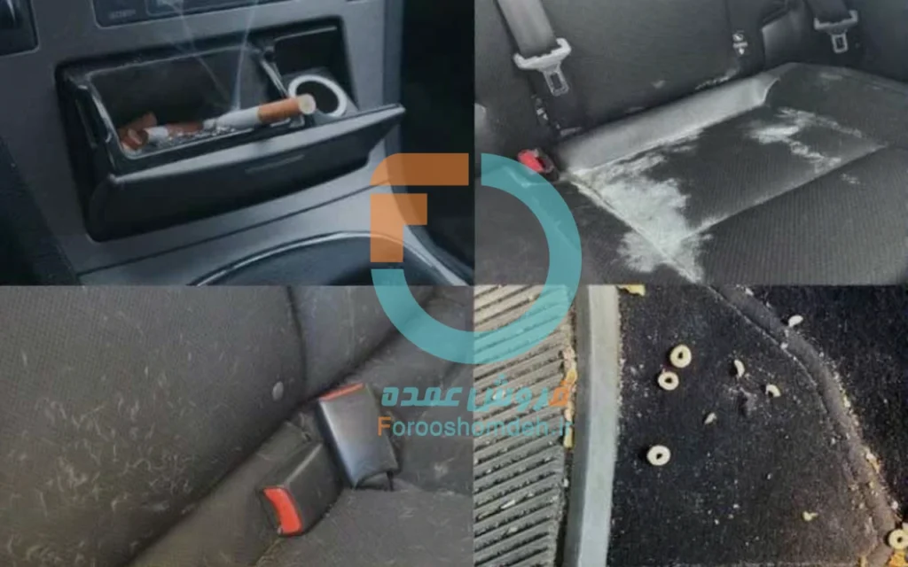 رایجترین دلایل بوی بد داخل خودرو